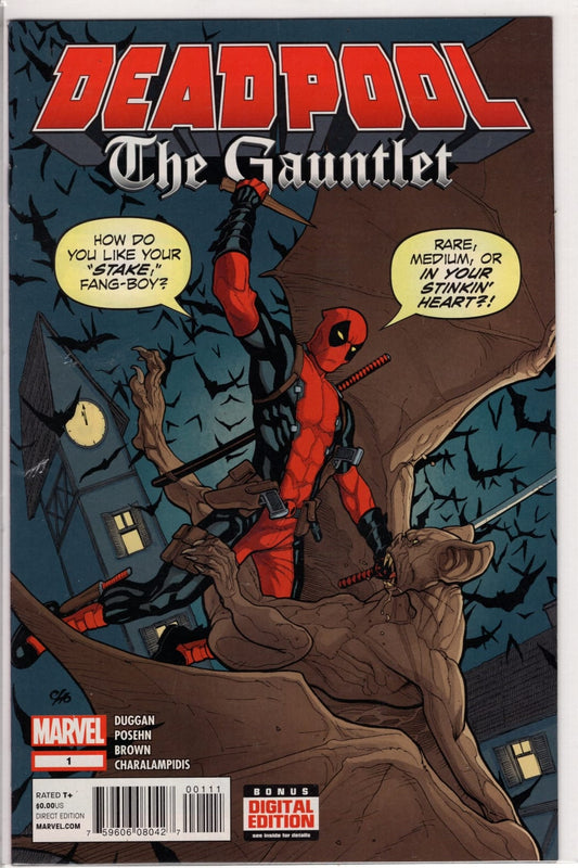 MARVEL COMICS Comics DEADPOOL GAUNTLET #1