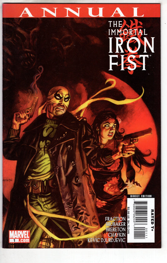 MARVEL COMICS Comics IMMORTAL IRON FIST ANNUAL #1