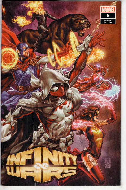 MARVEL COMICS Comics INFINITY WARS #6 BROOKS VAR