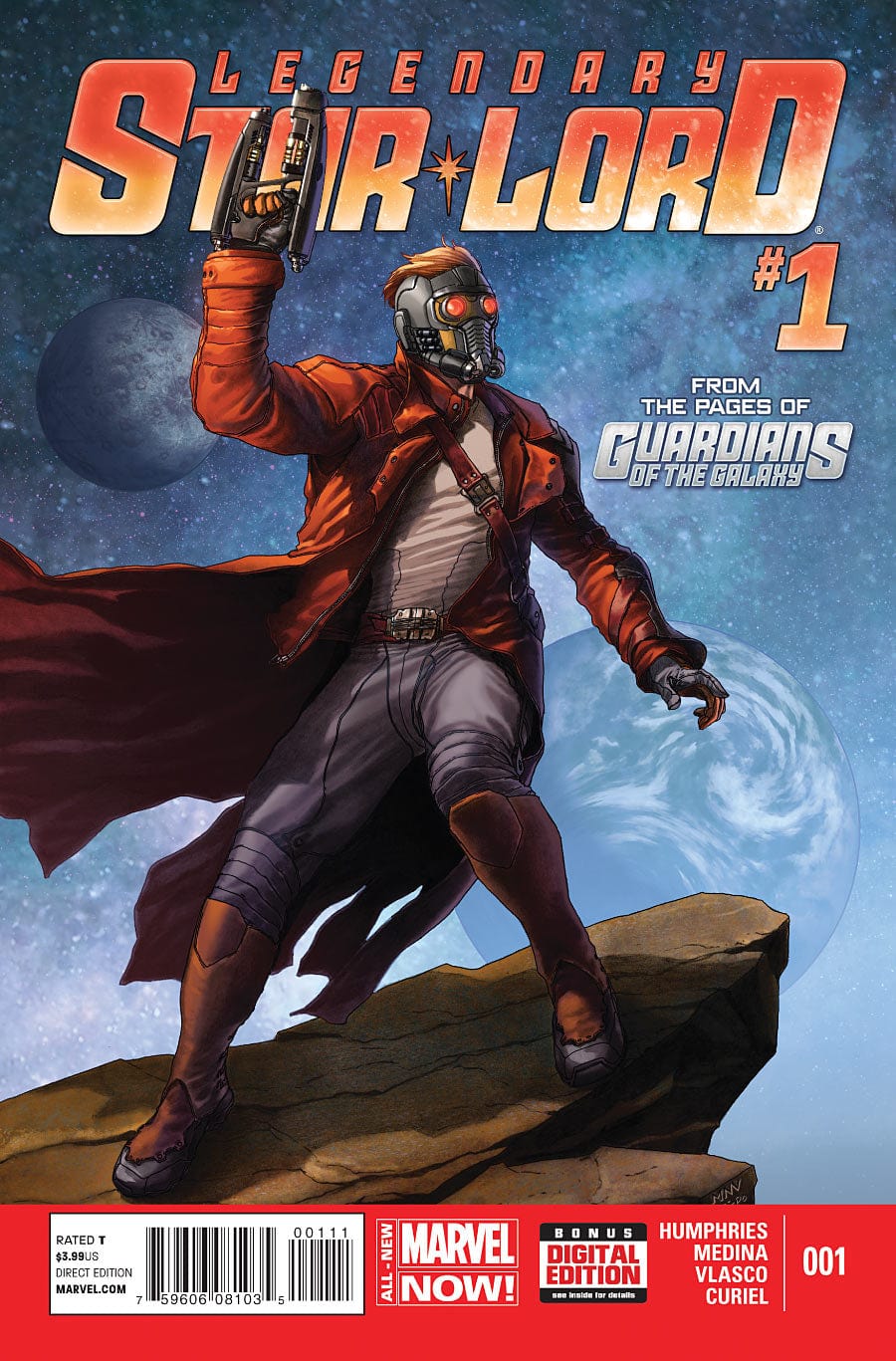 MARVEL COMICS Comics LEGENDARY STAR LORD #1 ANMN