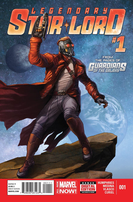MARVEL COMICS Comics LEGENDARY STAR LORD #1 ANMN