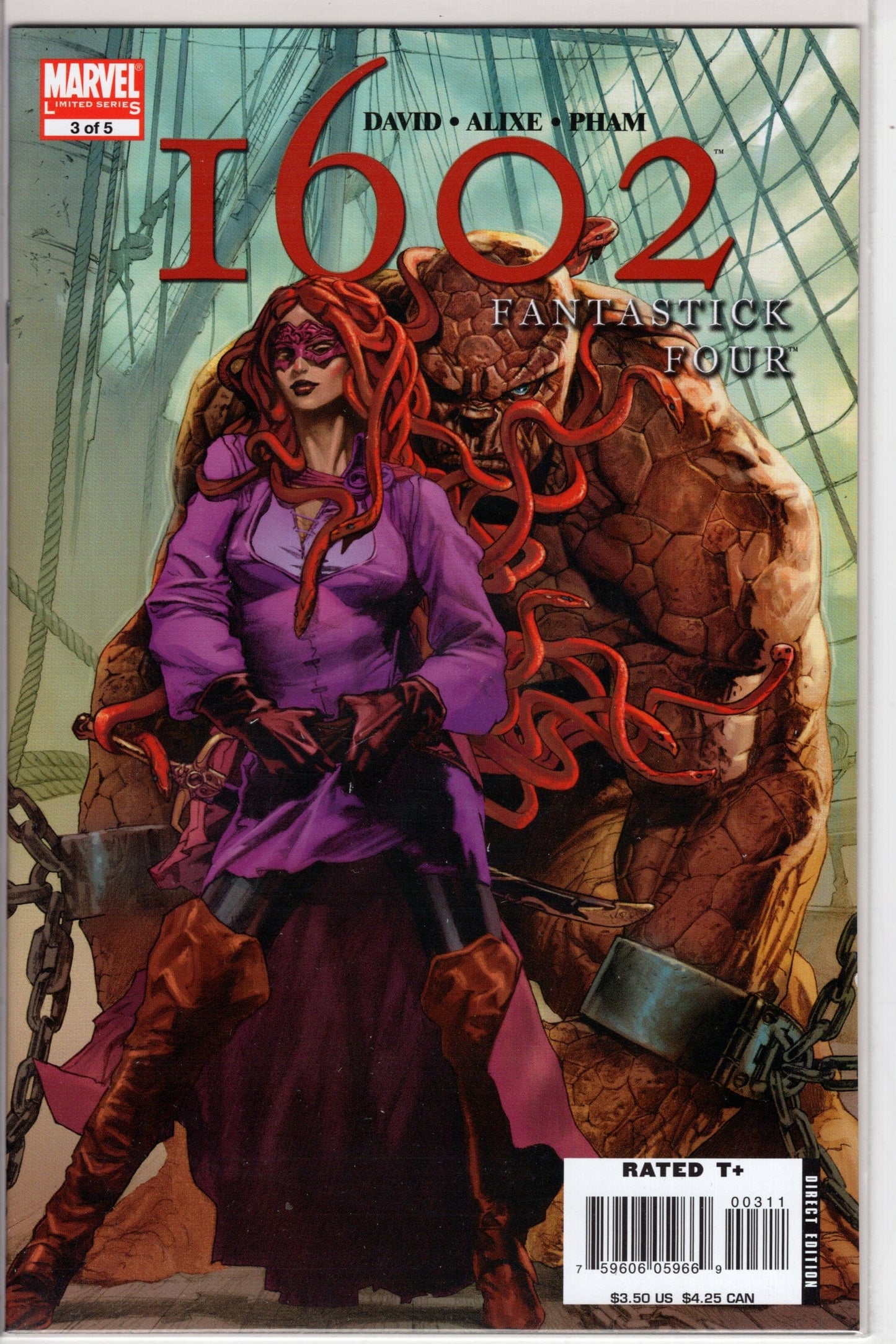 MARVEL COMICS Comics MARVEL 1602 FANTASTICK FOUR #3 (OF 5)