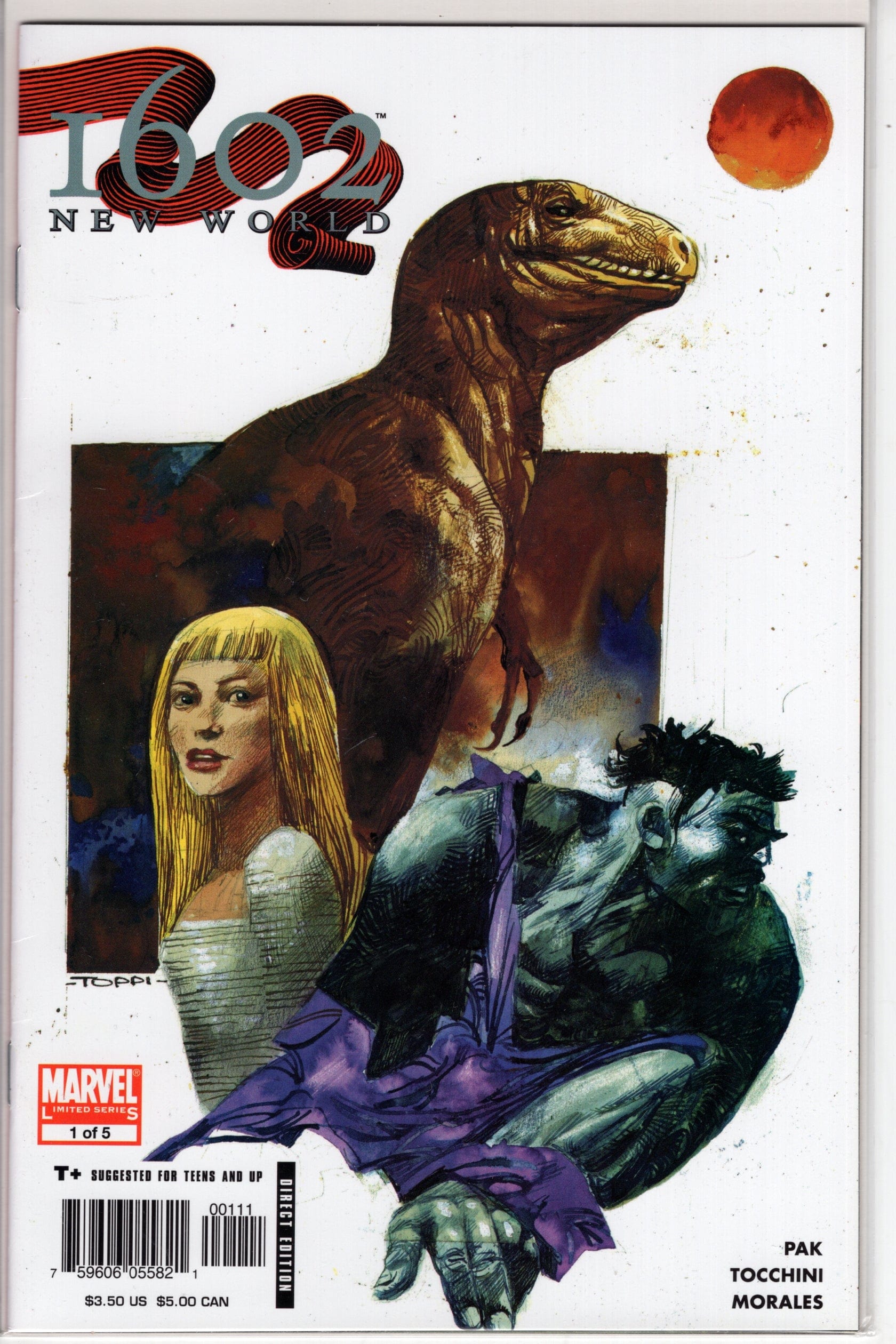 MARVEL COMICS Comics MARVEL 1602 NEW WORLD #1 (OF 5)