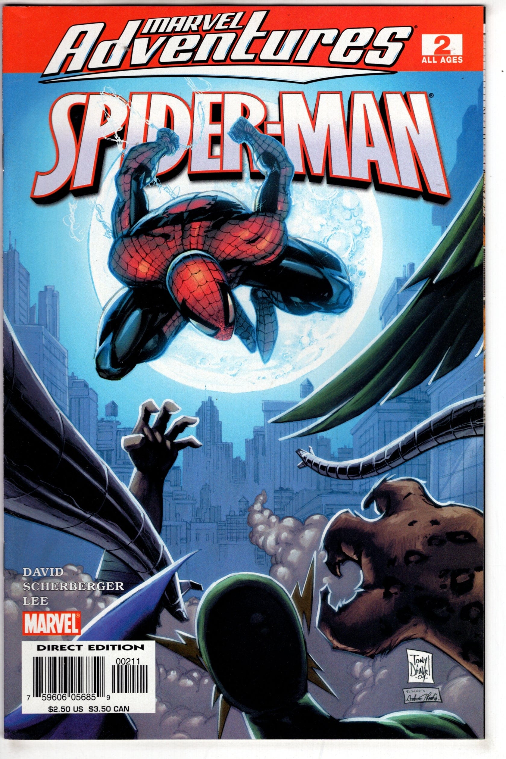 MARVEL COMICS Comics MARVEL ADVENTURES SPIDER-MAN #2