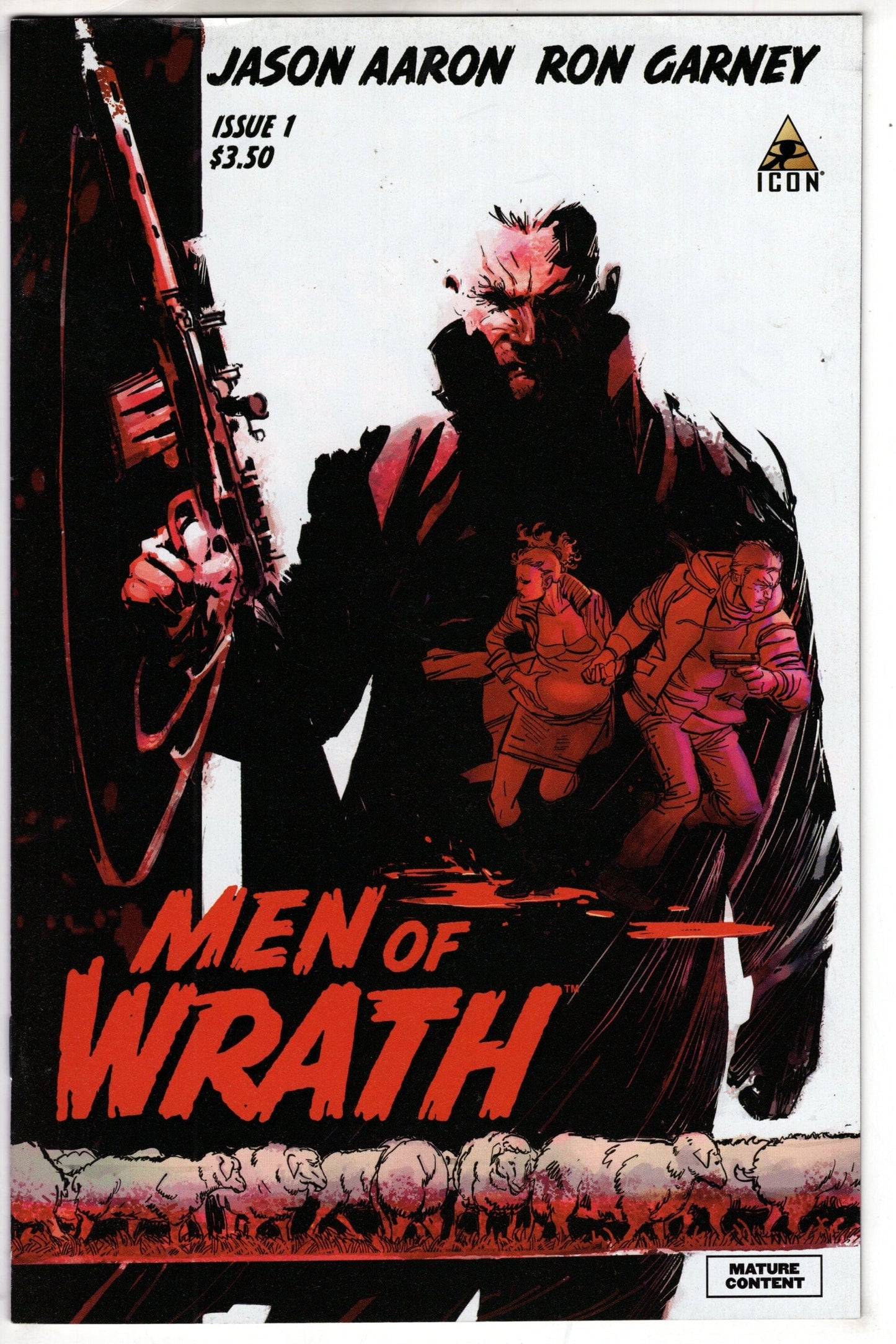 MARVEL COMICS Comics MEN OF WRATH BY AARON AND GARNEY #1