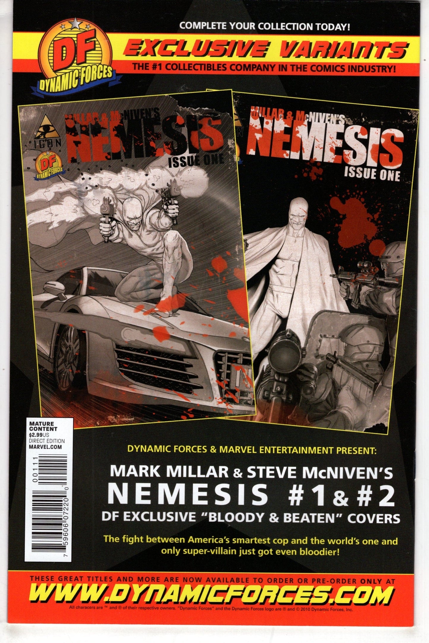 MARVEL COMICS Comics Nemesis #1 (Mature)