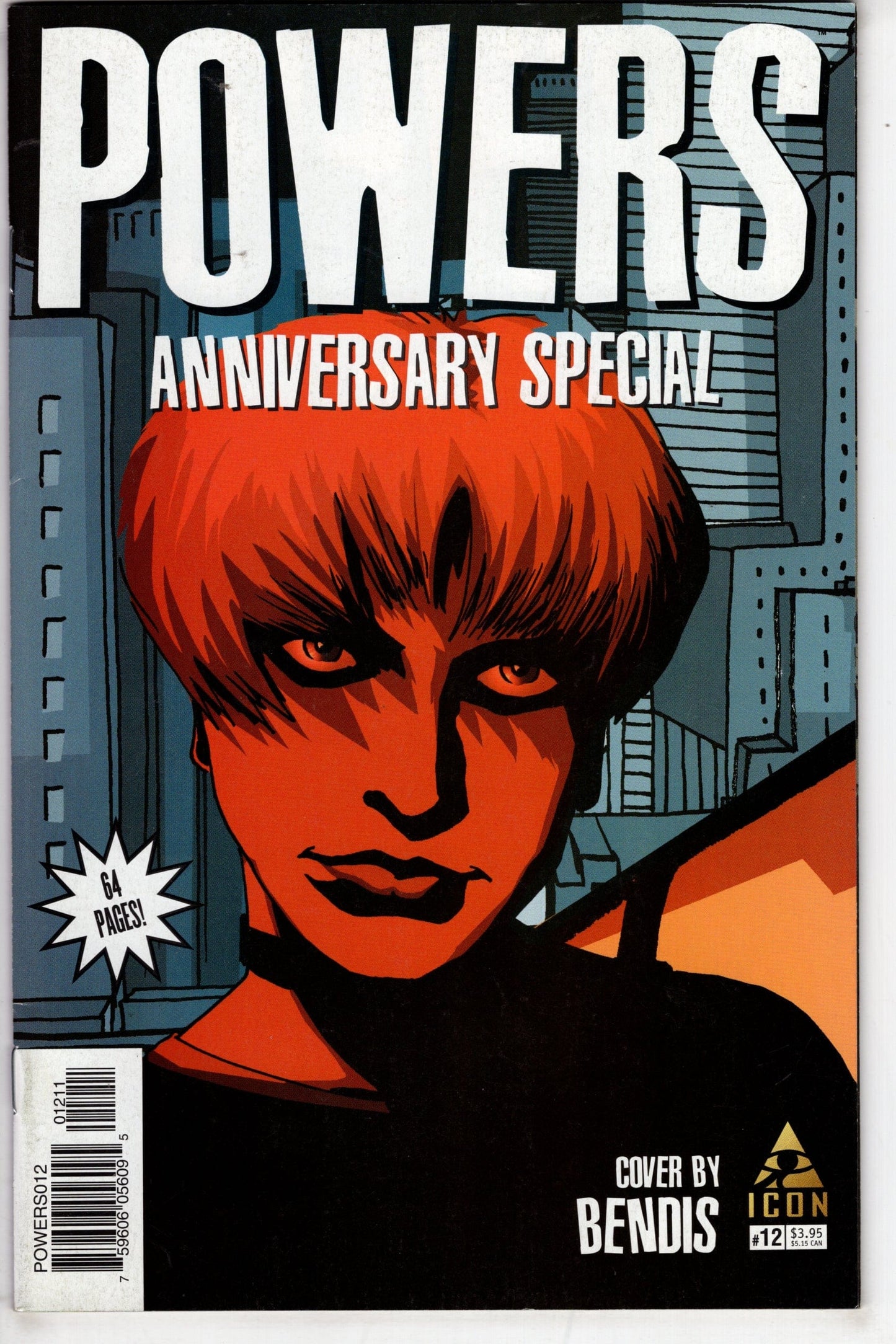 MARVEL COMICS Comics POWERS BENDIS COVER #12 (2nd Series)
