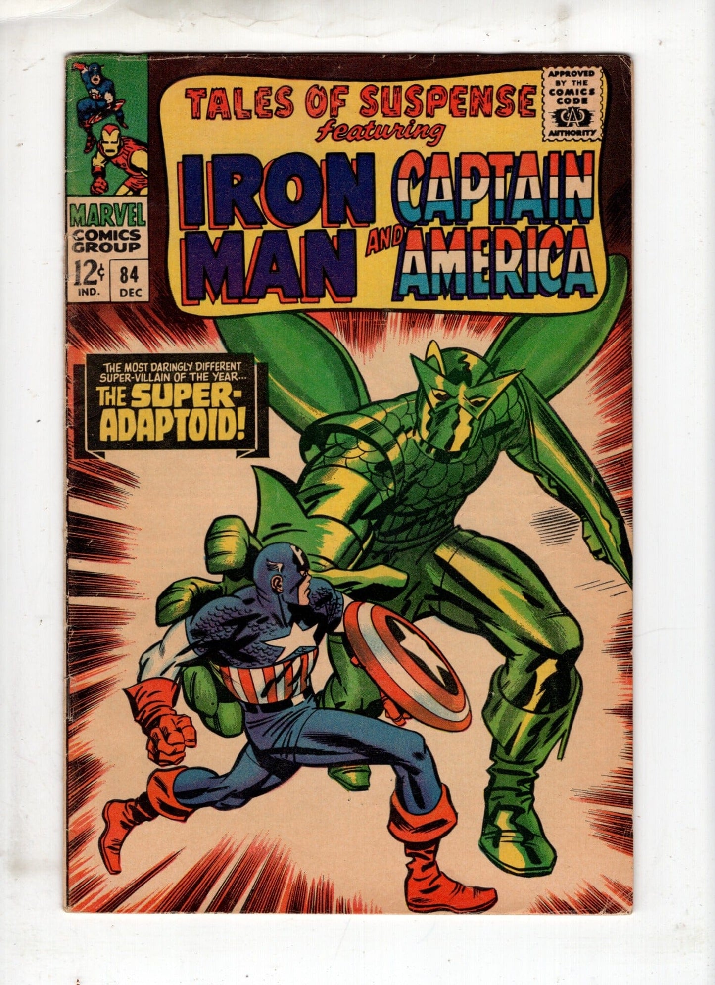 MARVEL COMICS COMICS Tales of Suspense #84 (Dec 1966) [VG]