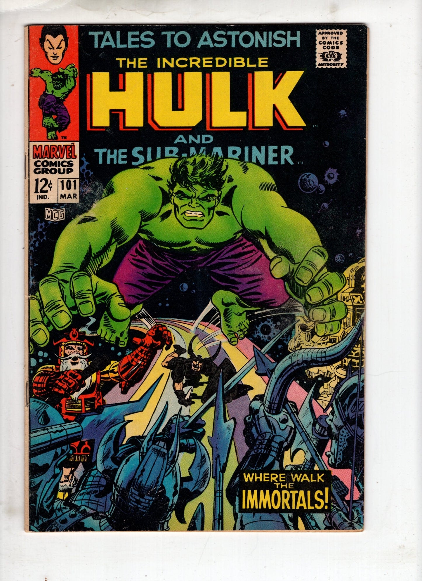 MARVEL COMICS COMICS Tales to Astonish #101 (Mar 1968) – Very Good (VG)