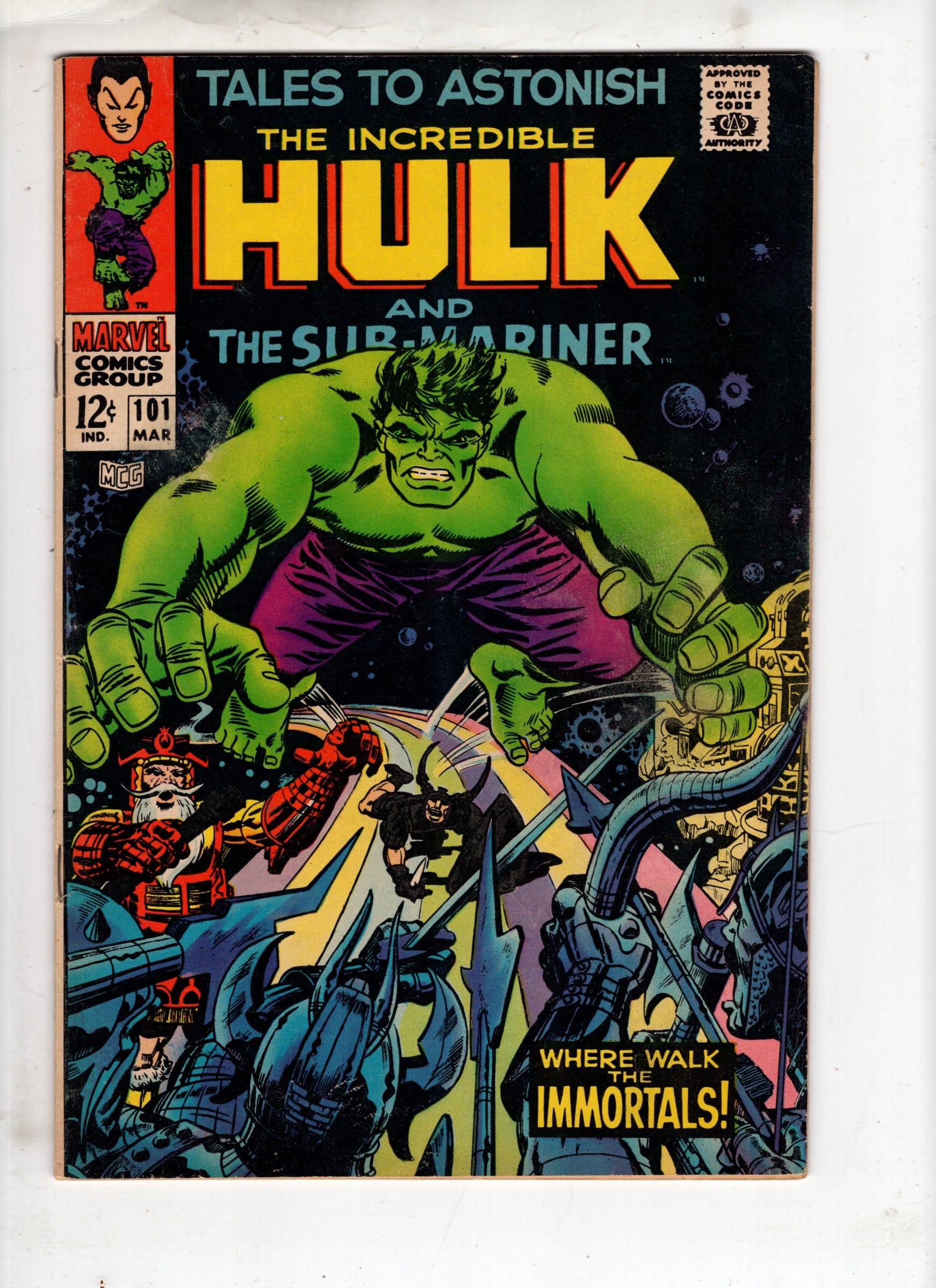 MARVEL COMICS COMICS Tales to Astonish #101 (Mar 1968) – Very Good (VG)