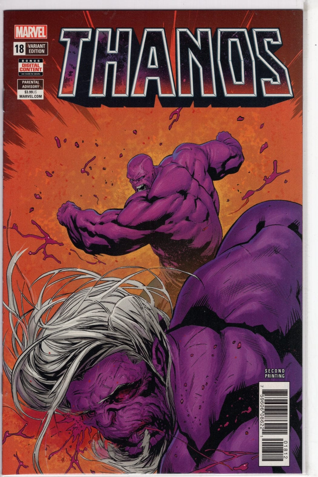 Marvel Comics Comics Thanos #18 C