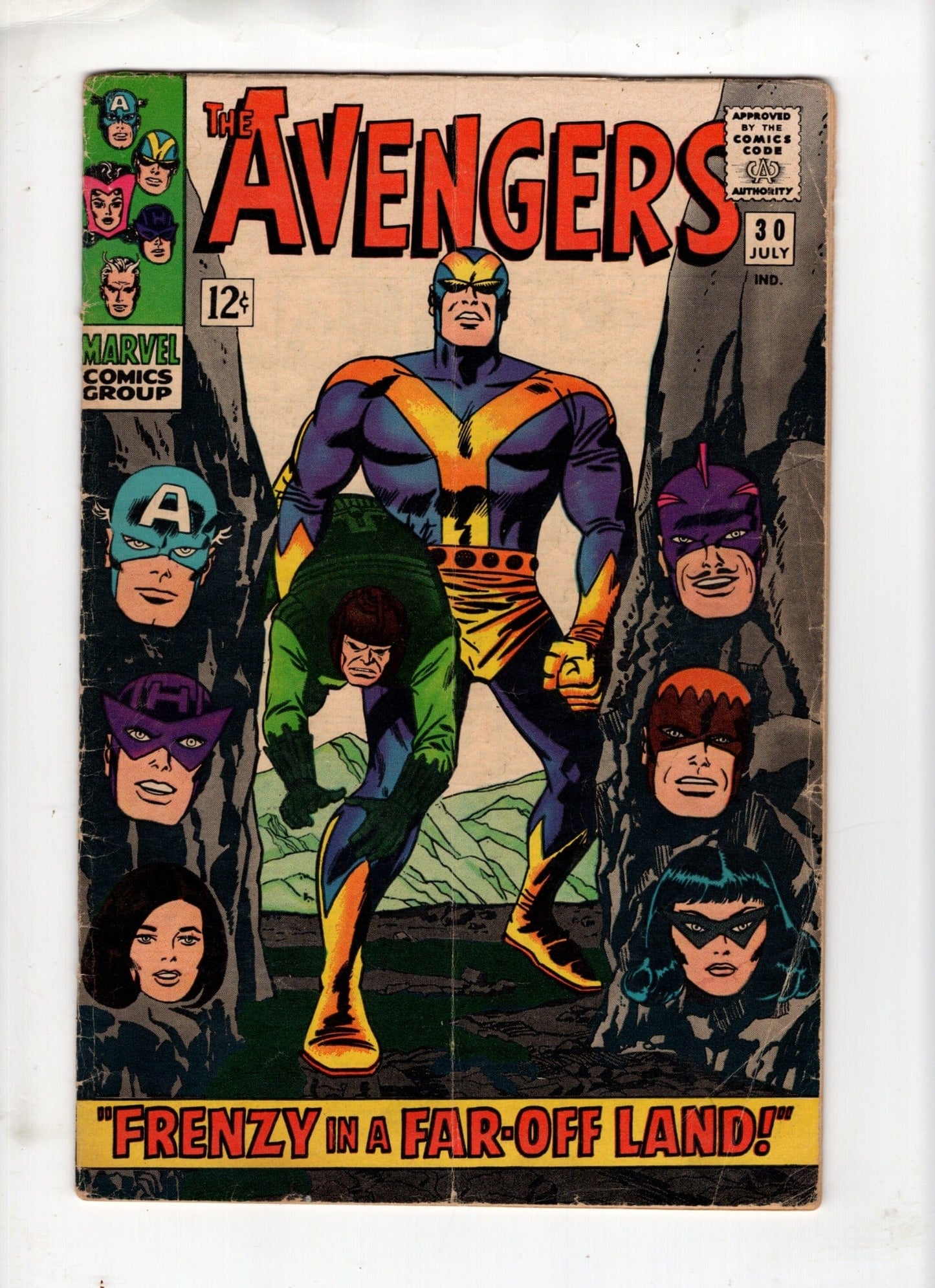 MARVEL COMICS COMICS The Avengers #30 (July 1966) – (G/VG)