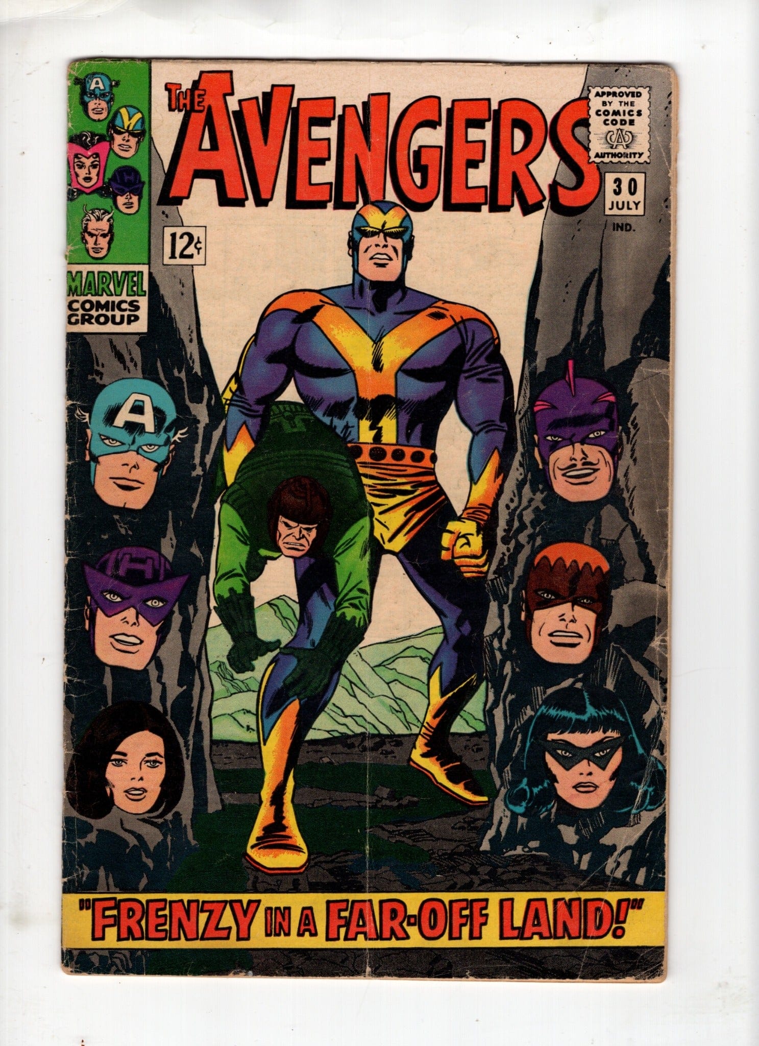 MARVEL COMICS COMICS The Avengers #30 (July 1966) – (G/VG)