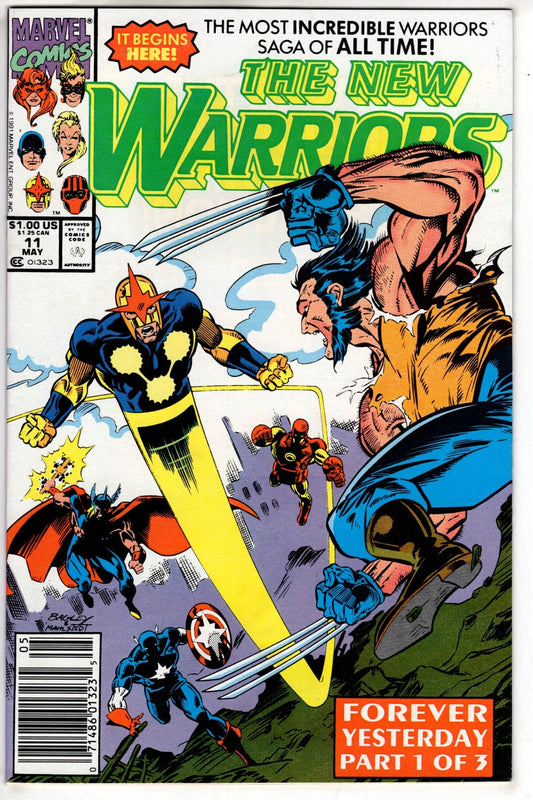 Marvel Comics Comics The New Warriors #11