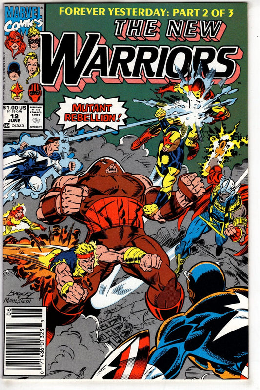 Marvel Comics Comics The New Warriors #12