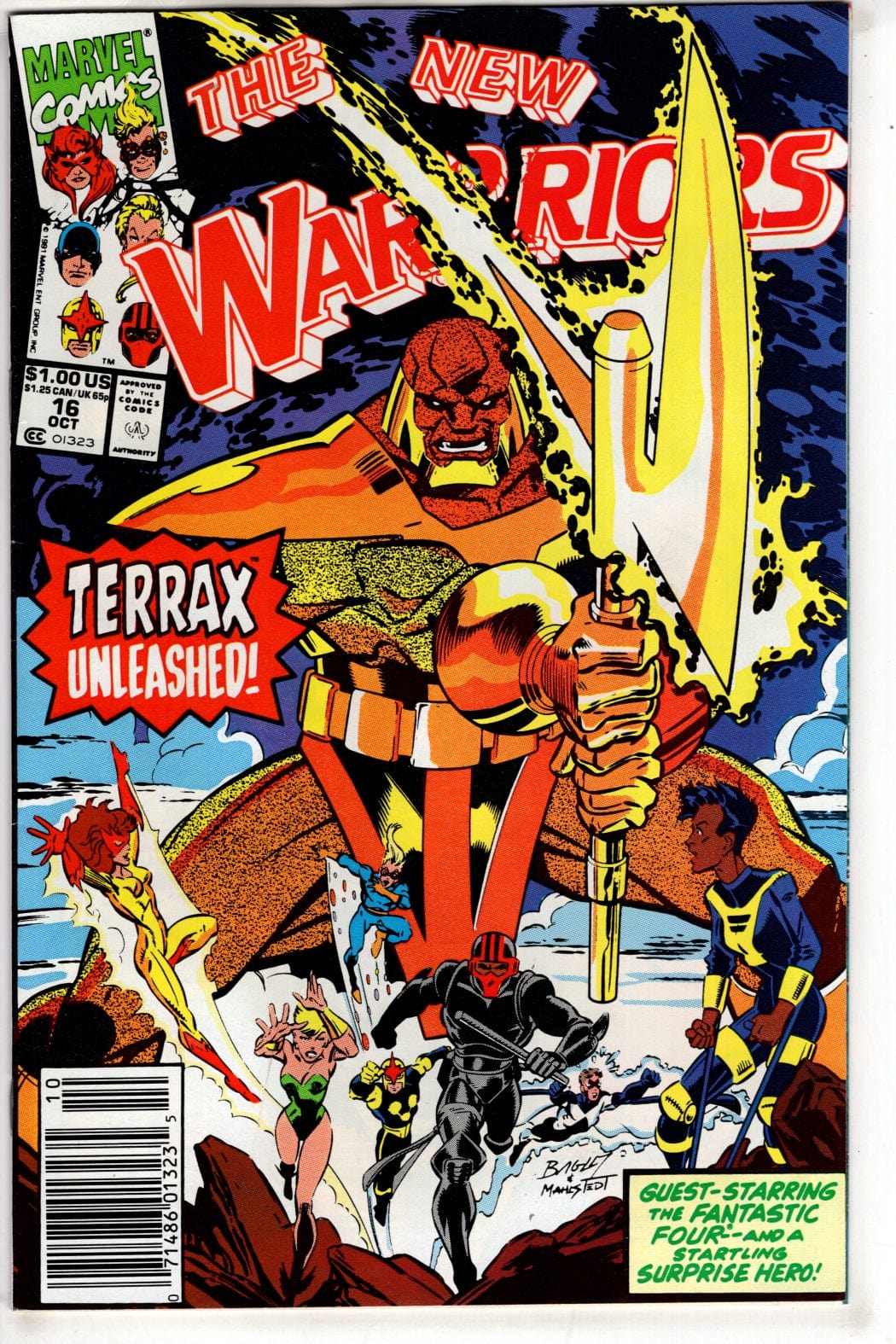 Marvel Comics Comics The New Warriors #16