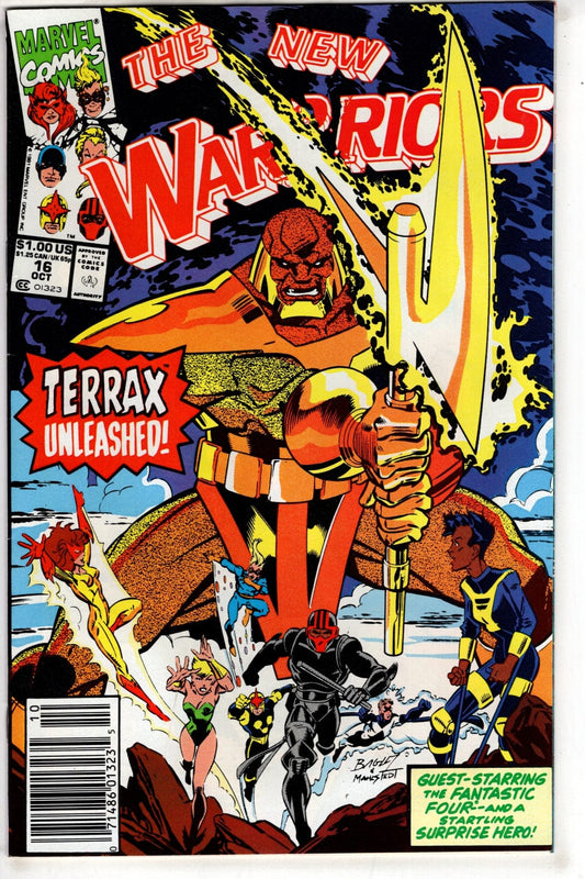 Marvel Comics Comics The New Warriors #16