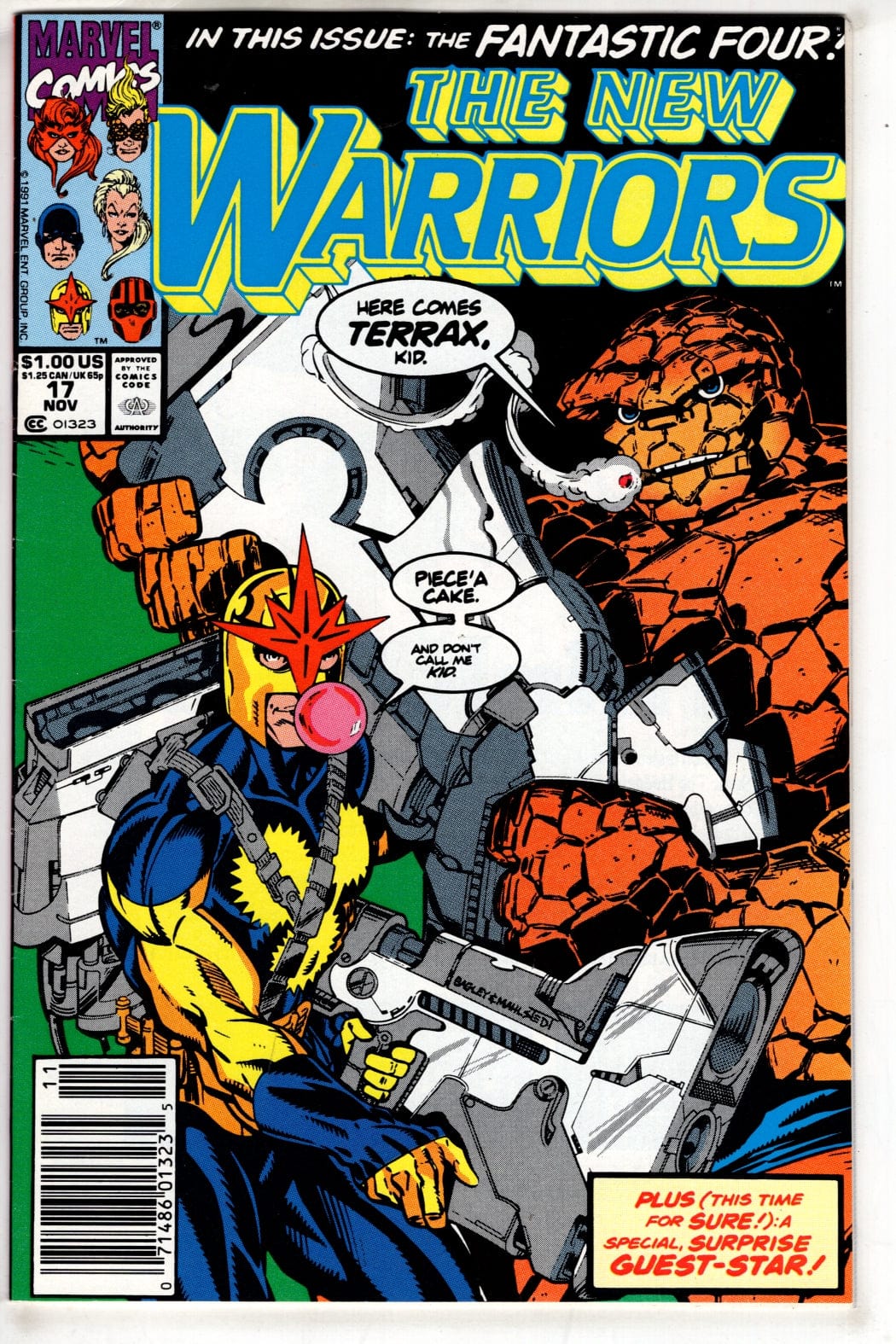 Marvel Comics Comics The New Warriors #17