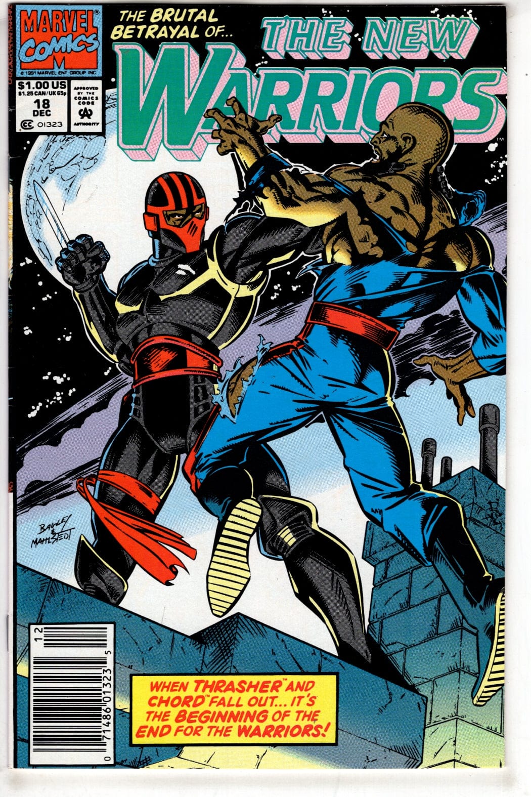 Marvel Comics Comics The New Warriors #18