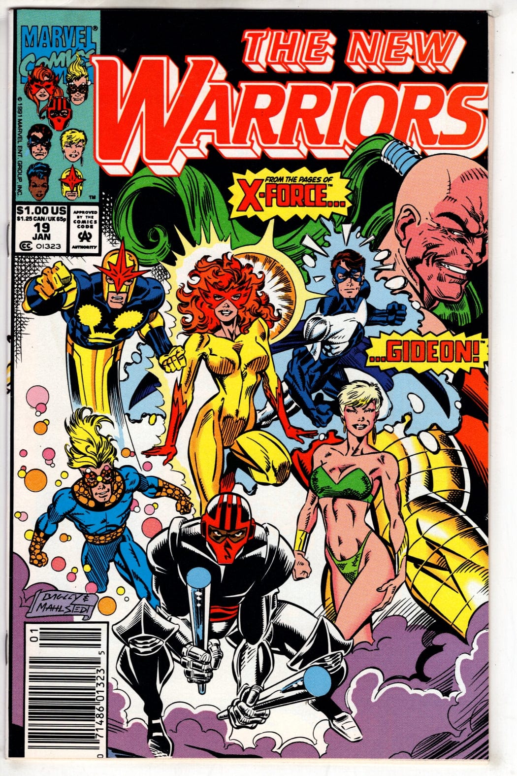 Marvel Comics Comics The New Warriors #19
