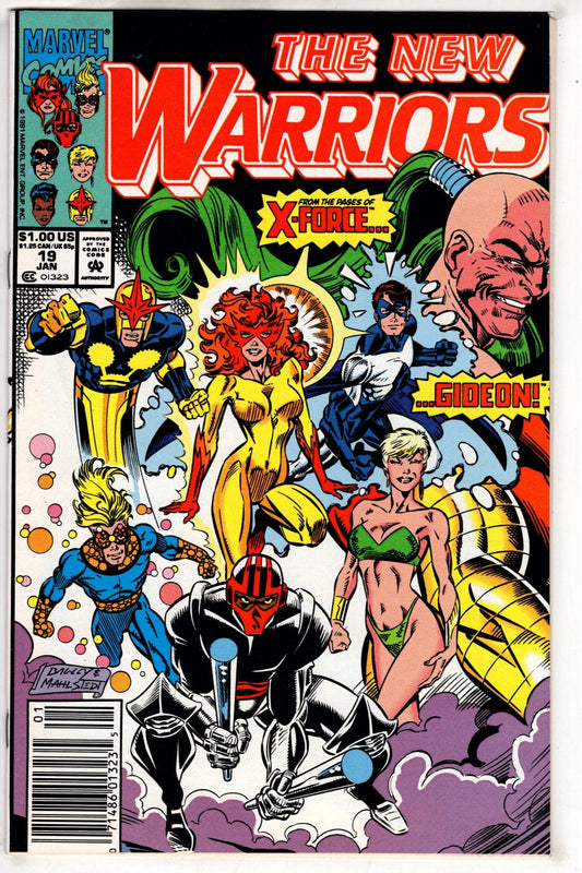 Marvel Comics Comics The New Warriors #19