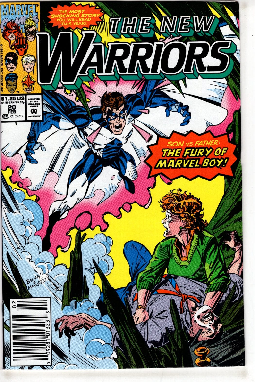 Marvel Comics Comics The New Warriors #20