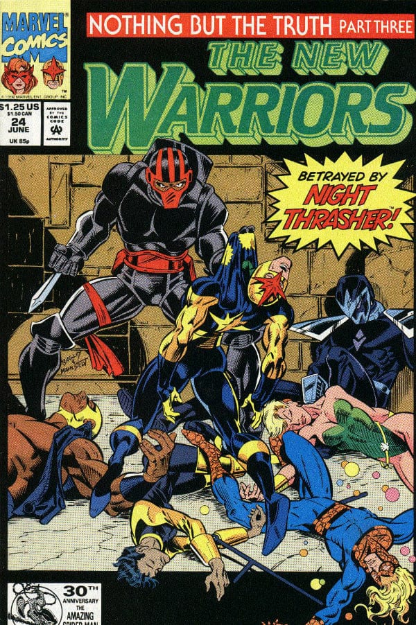 Marvel Comics Comics The New Warriors #24