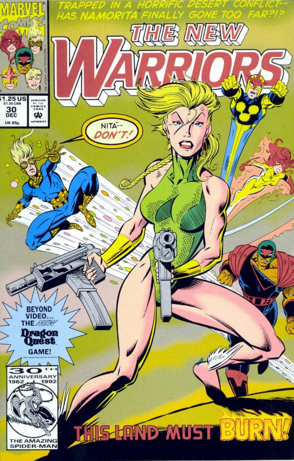 Marvel Comics Comics The New Warriors #30