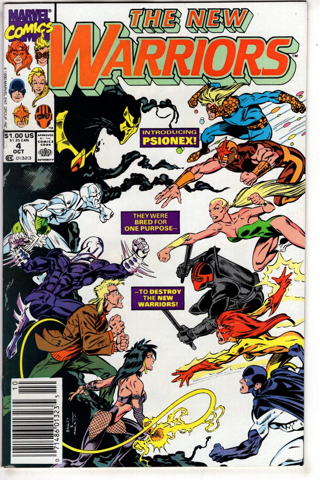 Marvel Comics Comics The New Warriors #4