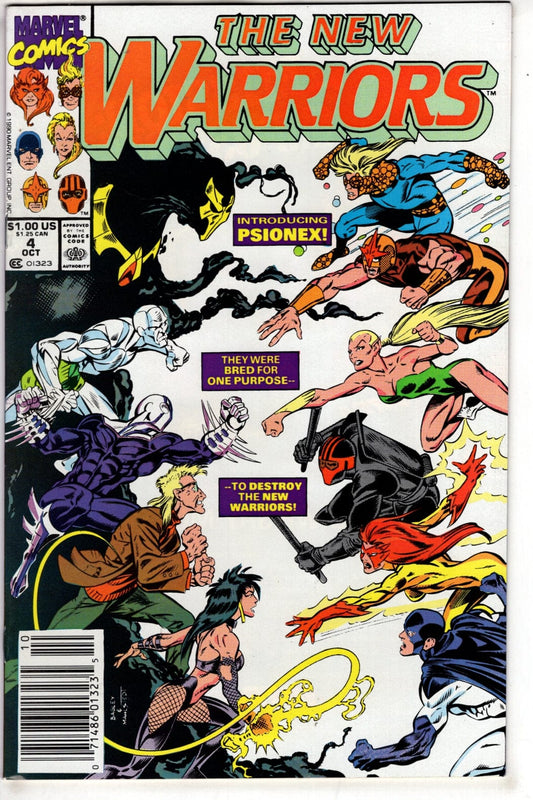 Marvel Comics Comics The New Warriors #4