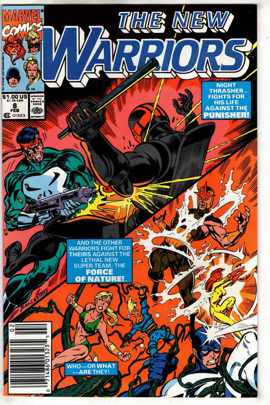 Marvel Comics Comics The New Warriors #8