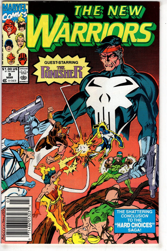 Marvel Comics Comics The New Warriors #9