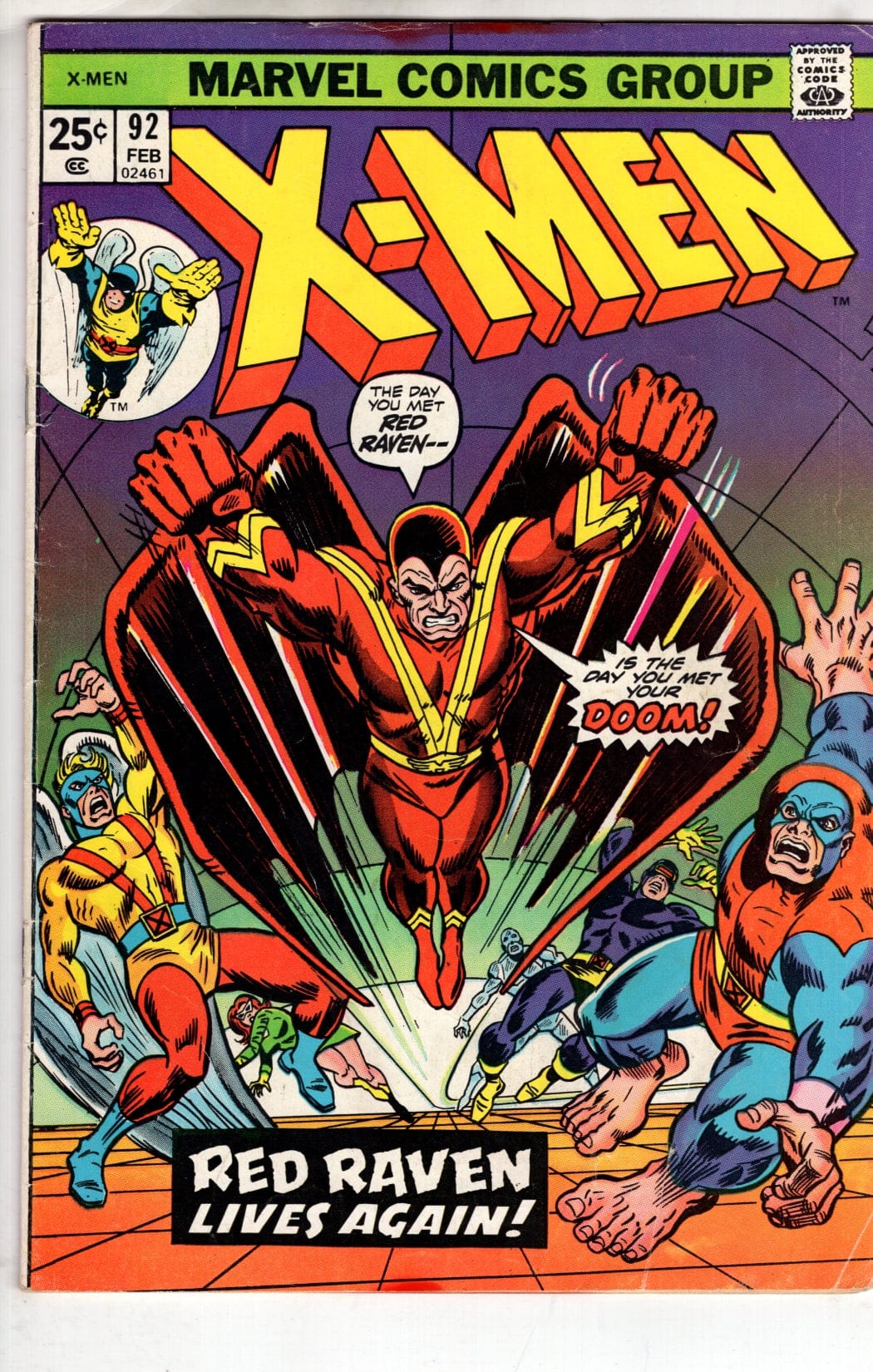 MARVEL COMICS COMICS The X-Men #92 (Feb 1975) – (G/VG)