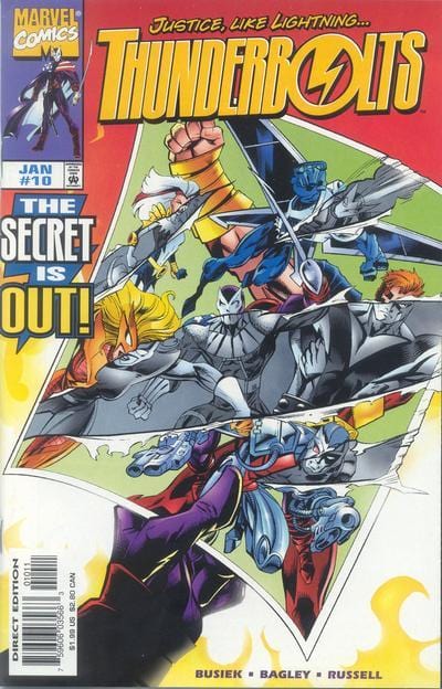 Marvel Comics Comics Thunderbolts #10 [VF]