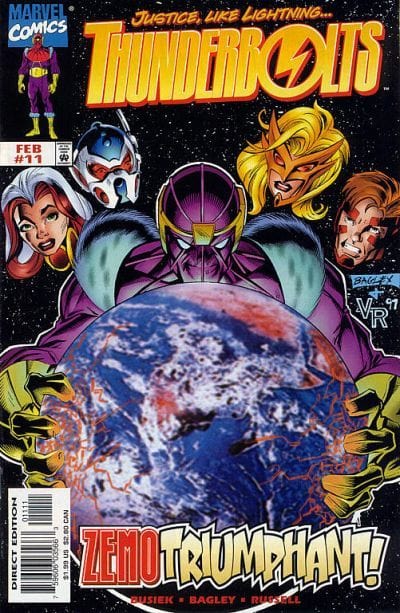 Marvel Comics Comics Thunderbolts #11 [VF]