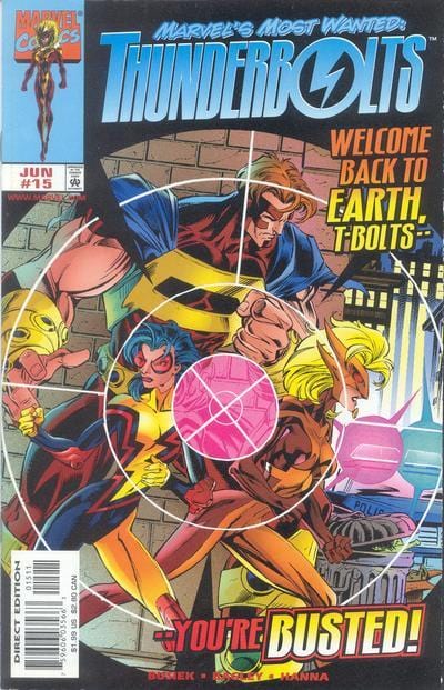 Marvel Comics Comics Thunderbolts #15 [VF]