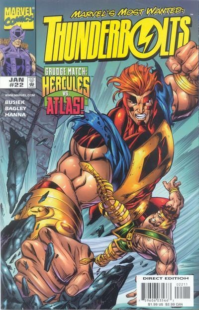 Marvel Comics Comics Thunderbolts #22 [VF]