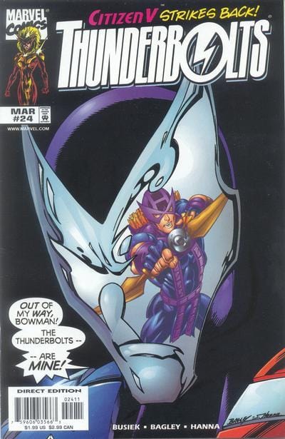 Marvel Comics Comics Thunderbolts #24 [VF]