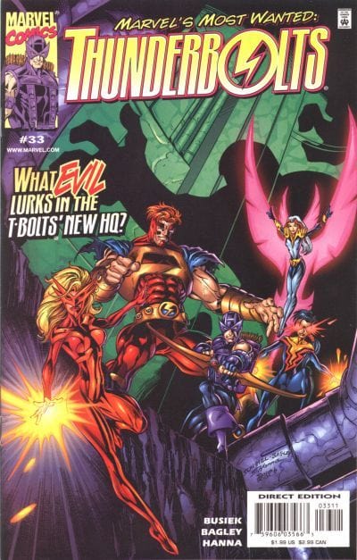 Marvel Comics Comics Thunderbolts #33 [VF]