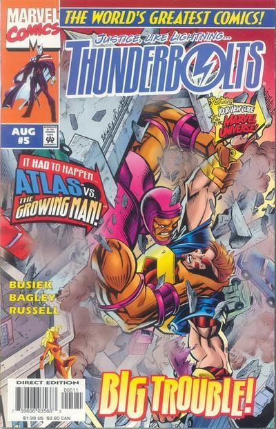Marvel Comics Comics Thunderbolts #5 [VF]