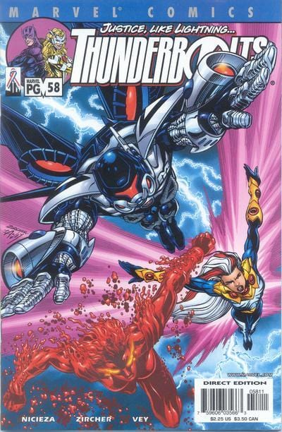 Marvel Comics Comics Thunderbolts #58 [VF]
