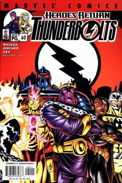 Marvel Comics Comics Thunderbolts #60 [VF]