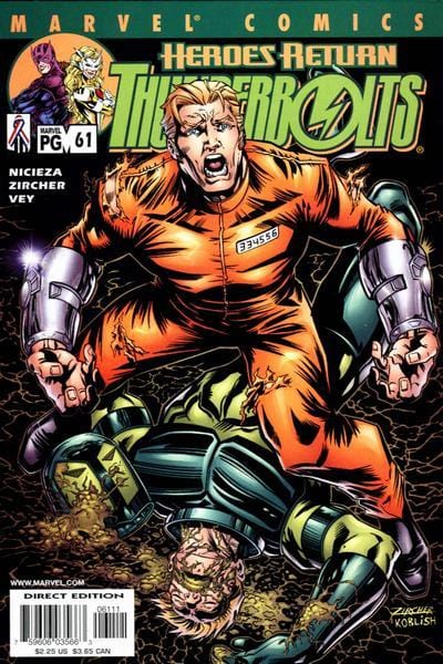Marvel Comics Comics Thunderbolts #61 [VF]