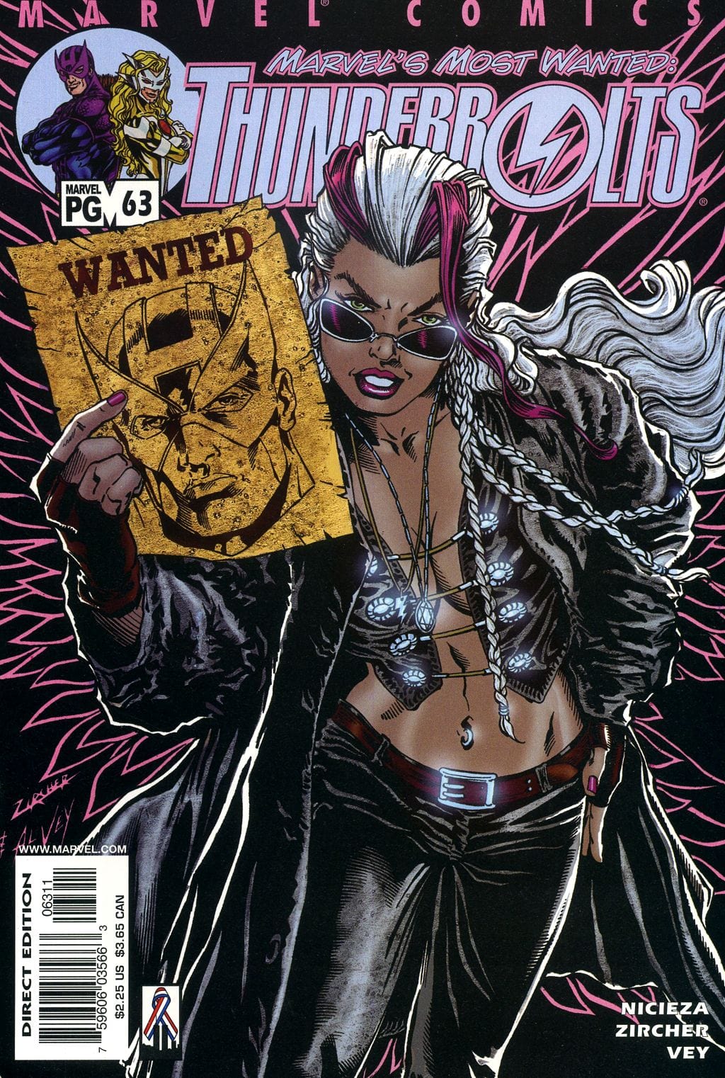 Marvel Comics Comics Thunderbolts #63 [VF]