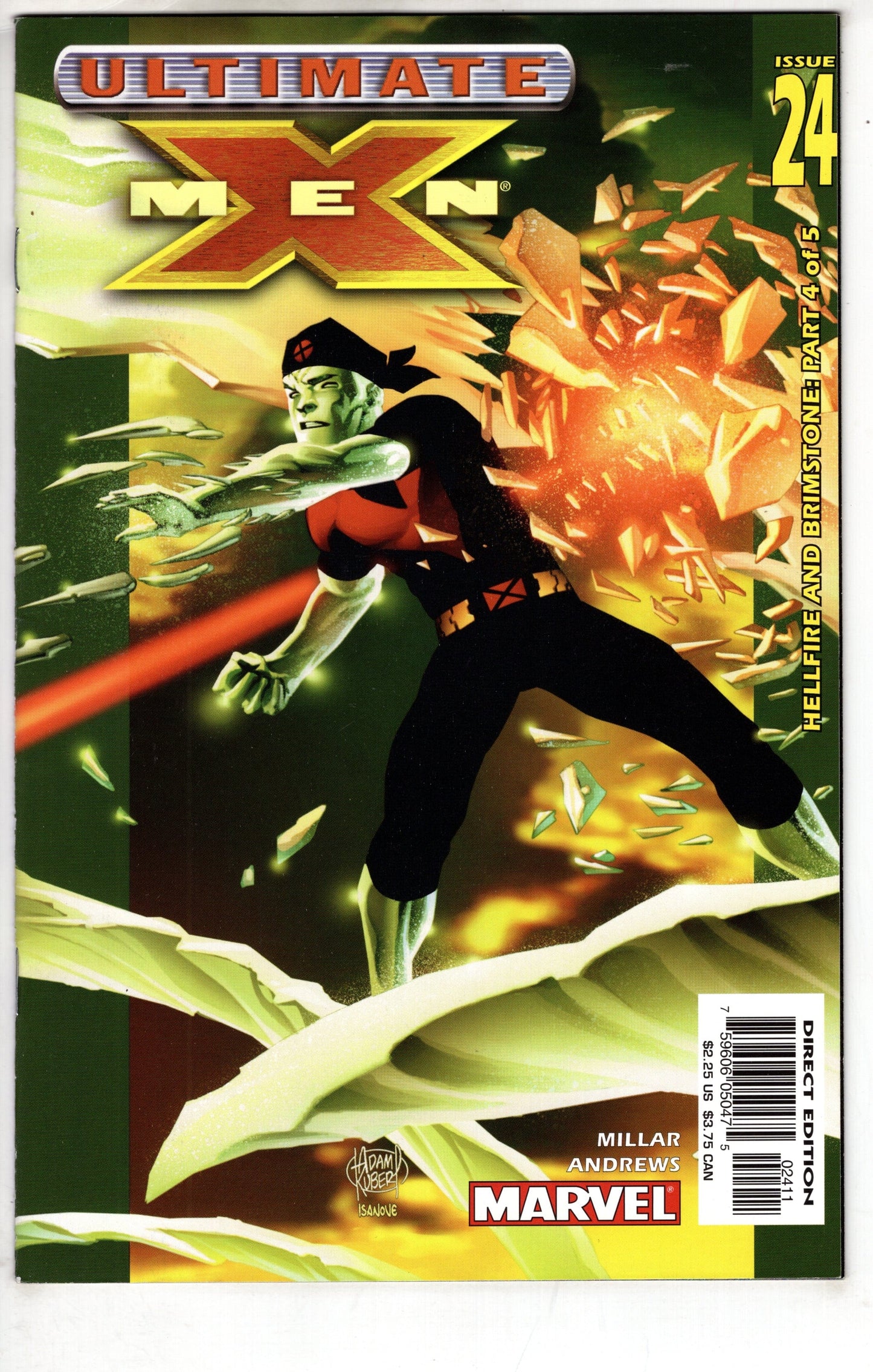 MARVEL COMICS Comics Ultimate X-Men #24