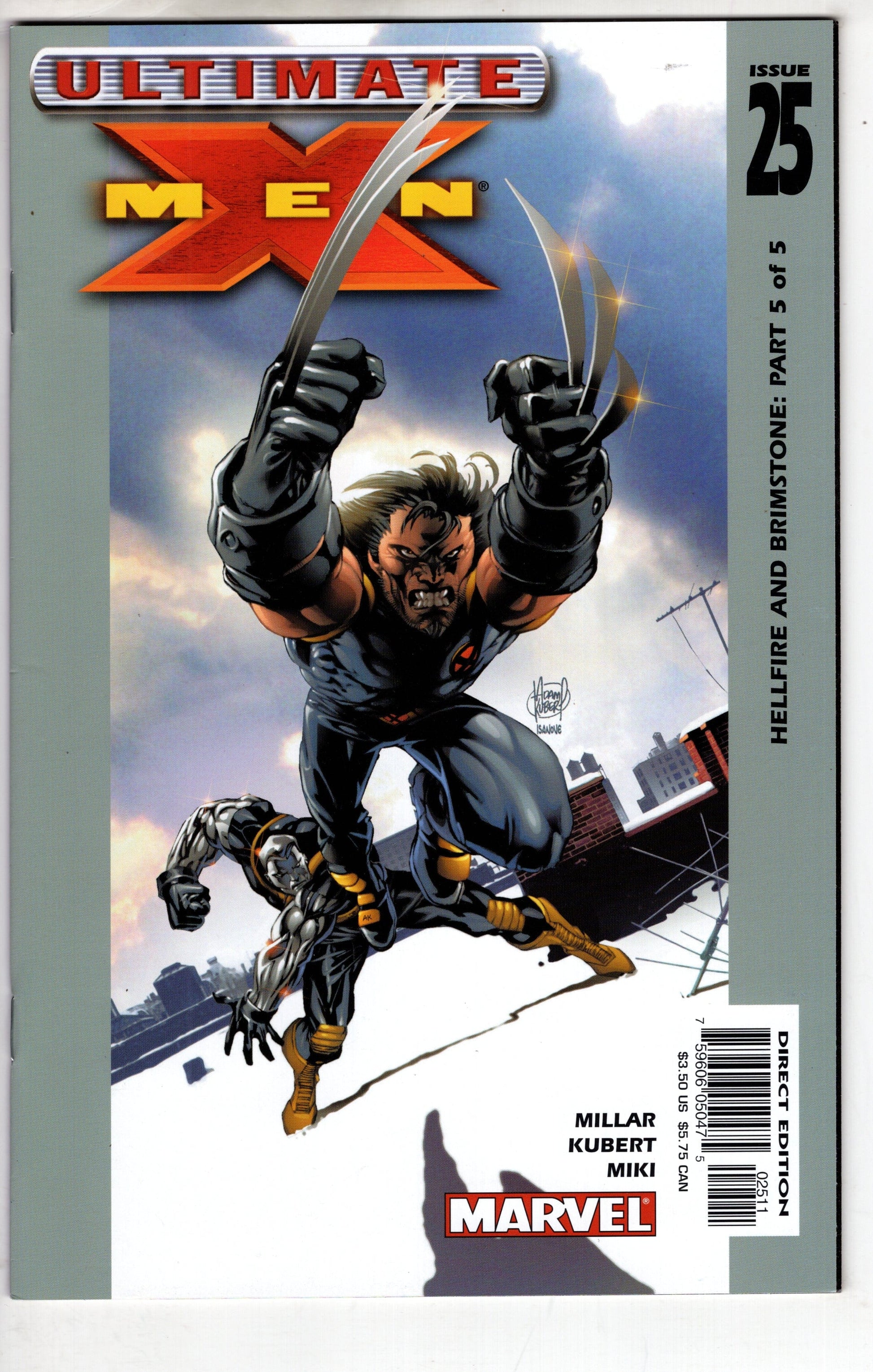 MARVEL COMICS Comics Ultimate X-Men #25