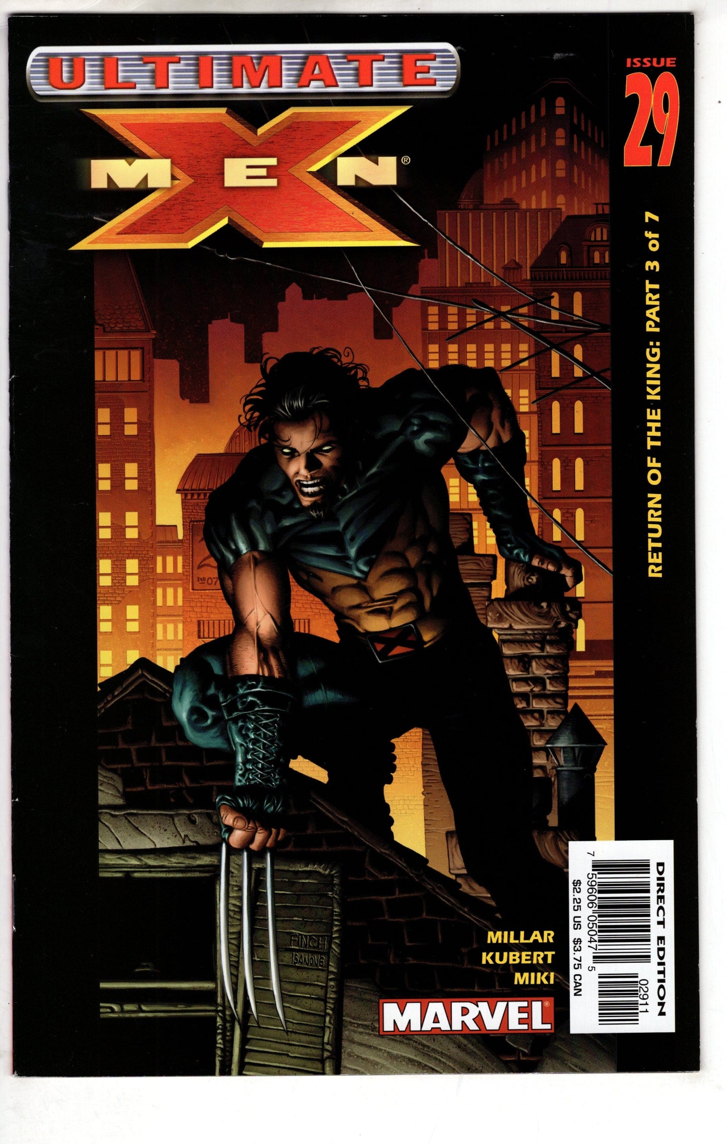 MARVEL COMICS Comics Ultimate X-Men #29