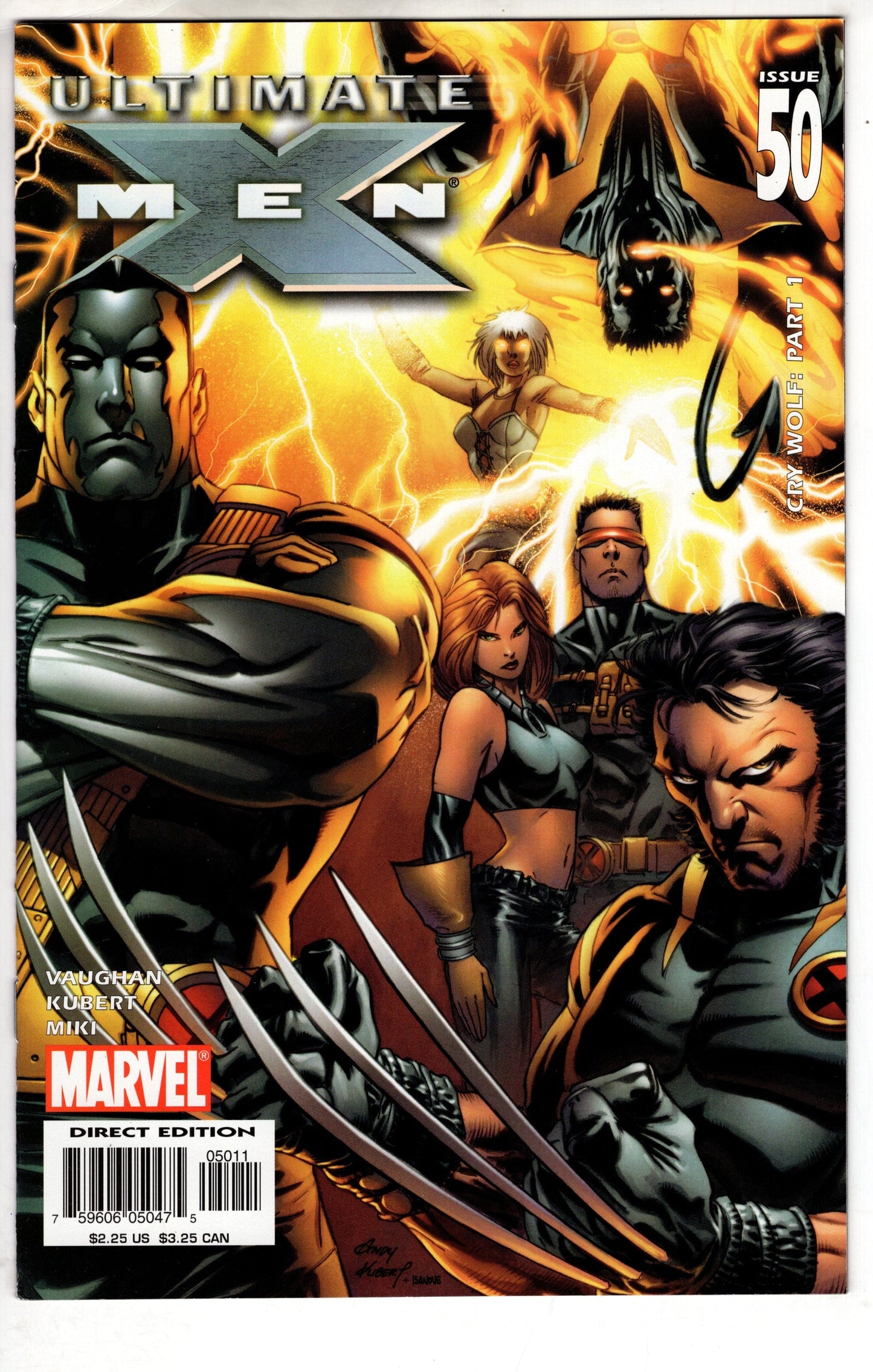 MARVEL COMICS Comics Ultimate X-Men #50