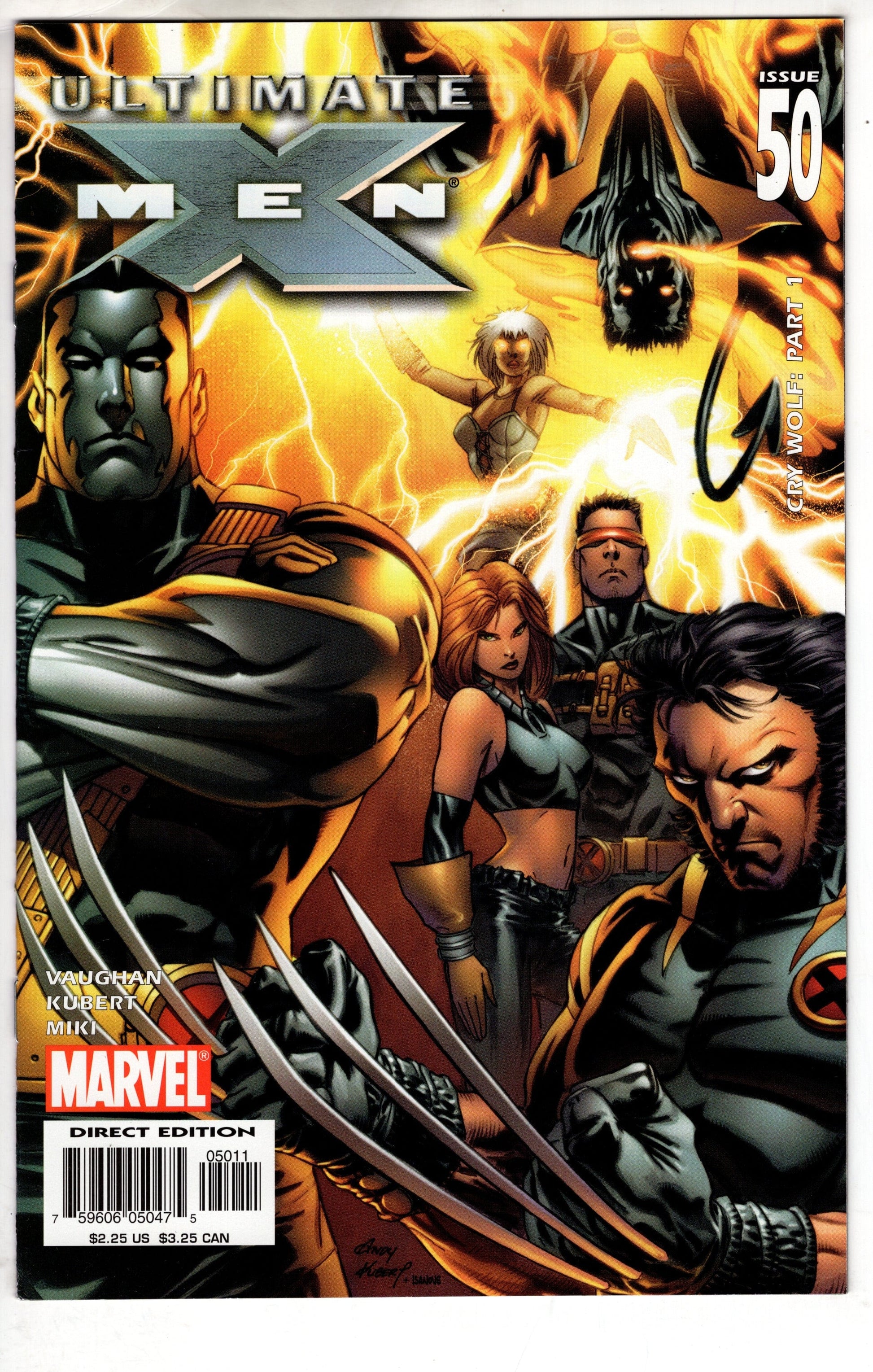 MARVEL COMICS Comics Ultimate X-Men #50