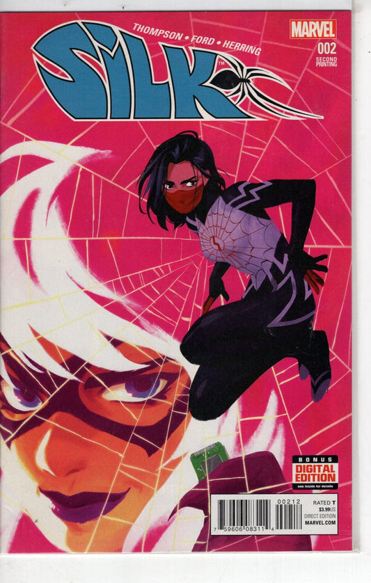 MARVEL COMICS Comics VF/NM SILK #2 2ND PRINT [VF/NM]